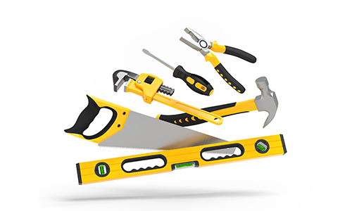Home maintenance in Camberwell, photo of some yellow tools.
